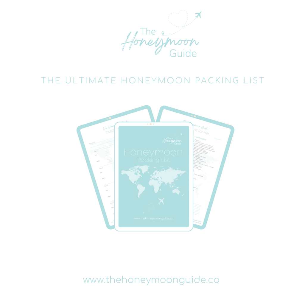 Honeymoon Packing List Bundle (2025 Update)