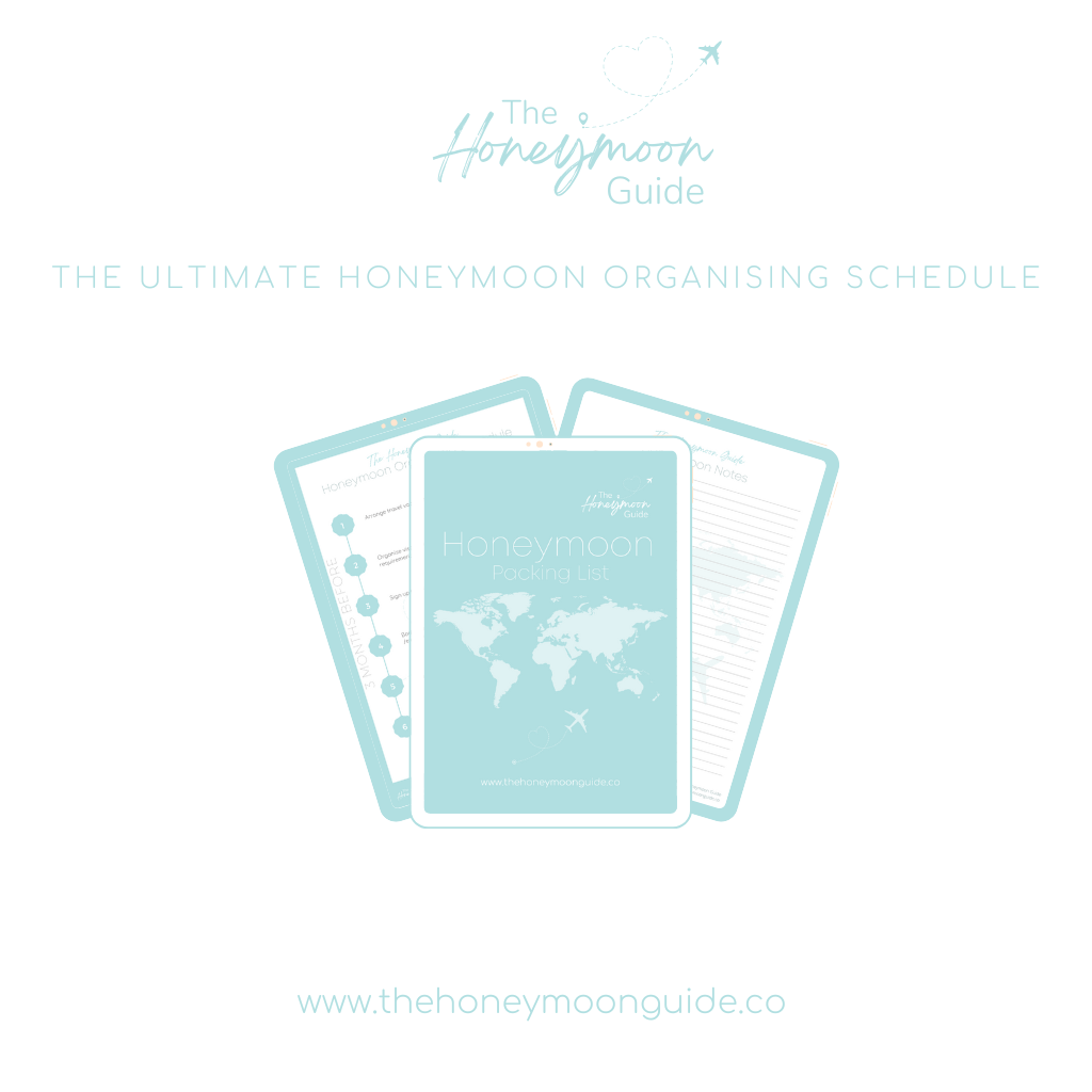 Honeymoon Organizing Schedule