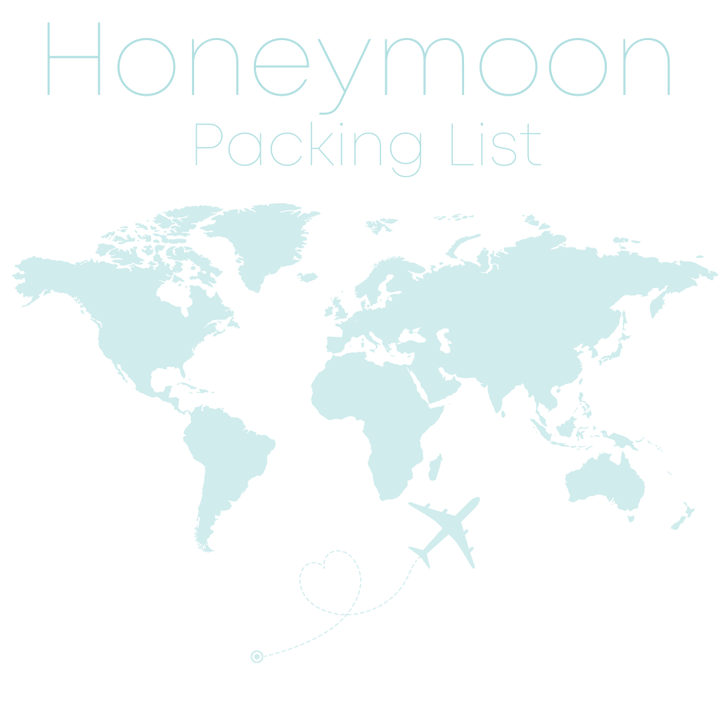 Honeymoon Packing List Bundle